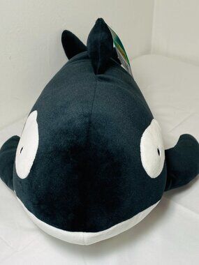 NEW Pillowfort Weighted Lg ORCA WHALE Velour Plush 20" Target 2025 NWT